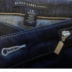 Chicos Black Label size 1.5  (apx size 12) NWOT